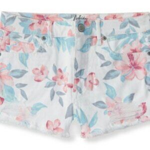 Beach Flower Denim Shorts